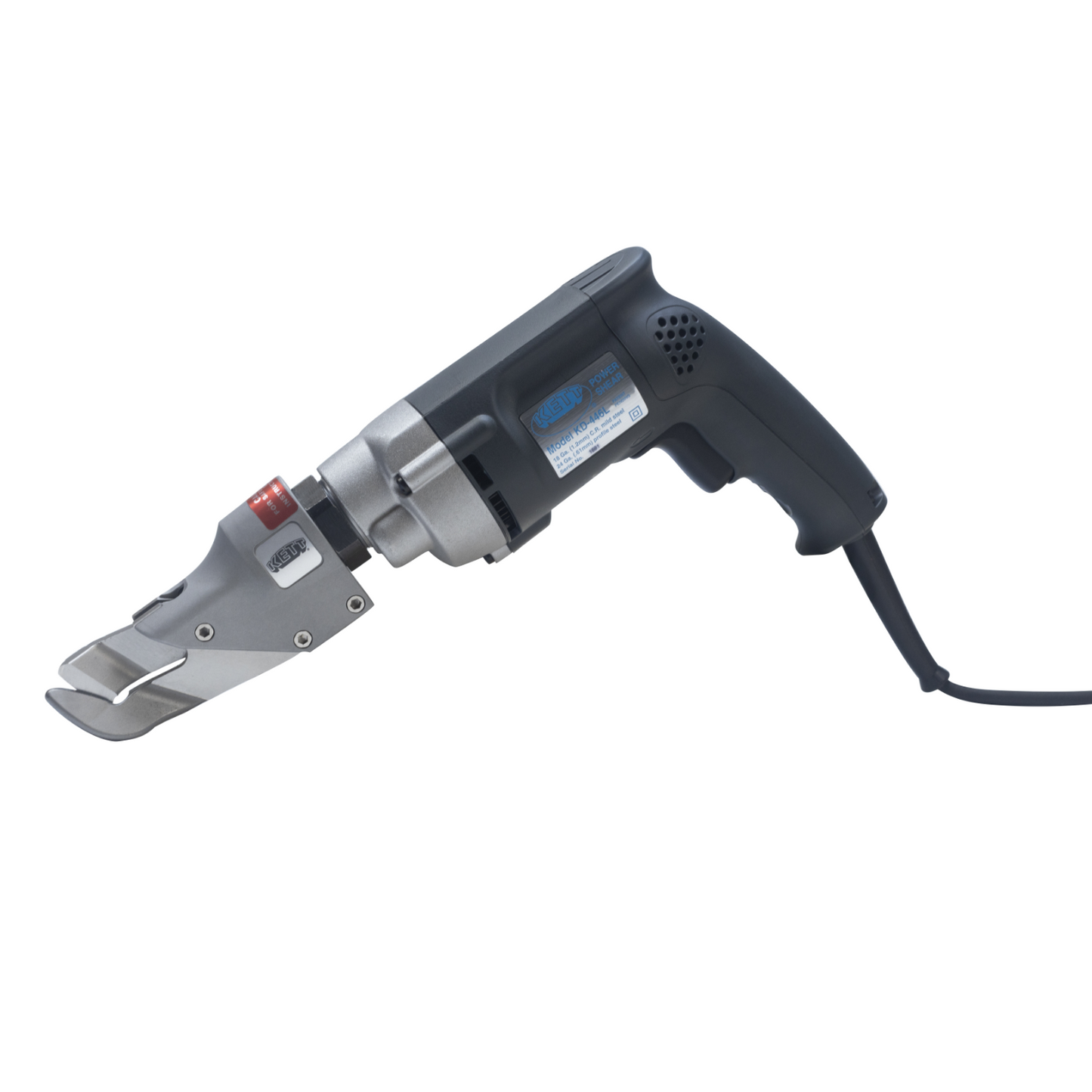 KD-446L - 18 Gauge Metal Single Cut Electric Shear